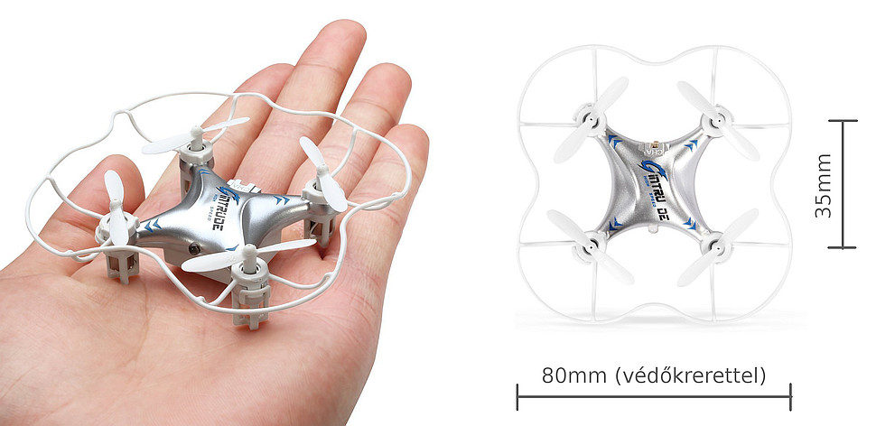 mini drón méretei