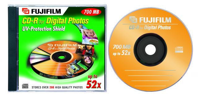 FujiFilm CD-R 700MB 52X for Digital Photos 1db