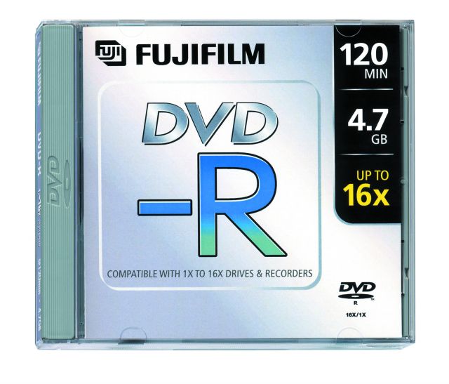 FujiFilm DVD-R 4.7GB 16x normál tokos 10db/csg