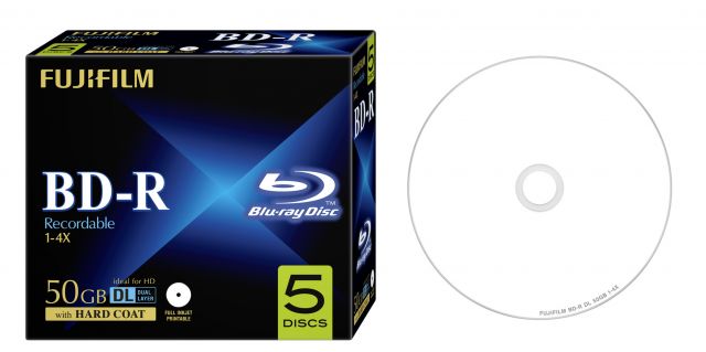 FujiFilm BD-R 50GB 4x nyomtatható 5db/csg