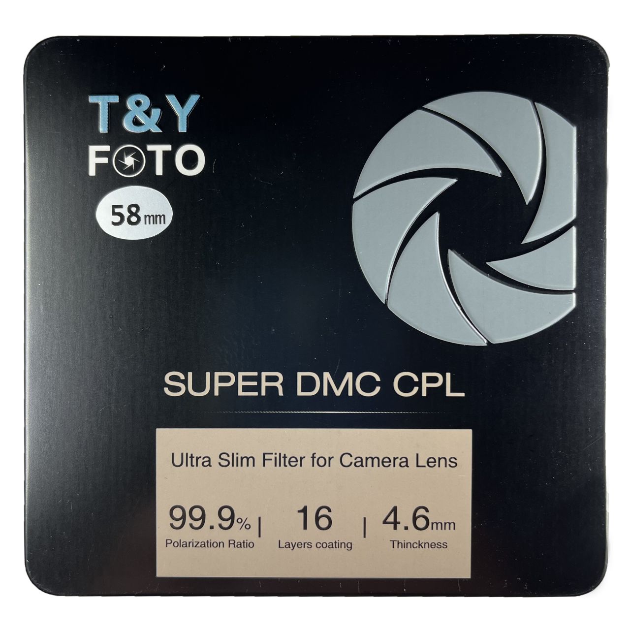 W-Tianya XS-Pro1 Digital CPL szűrő 58mm (Cirkulár polár) vékonyított
