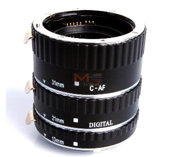 Meike Canon EOS fém Közgyűrűsor 13-21-31mm