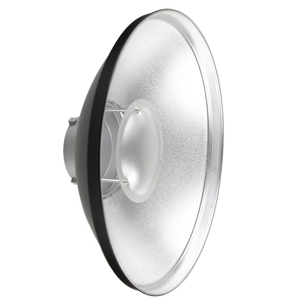 Godox beauty dish 55 cm-es reflektor ezüst belsővel