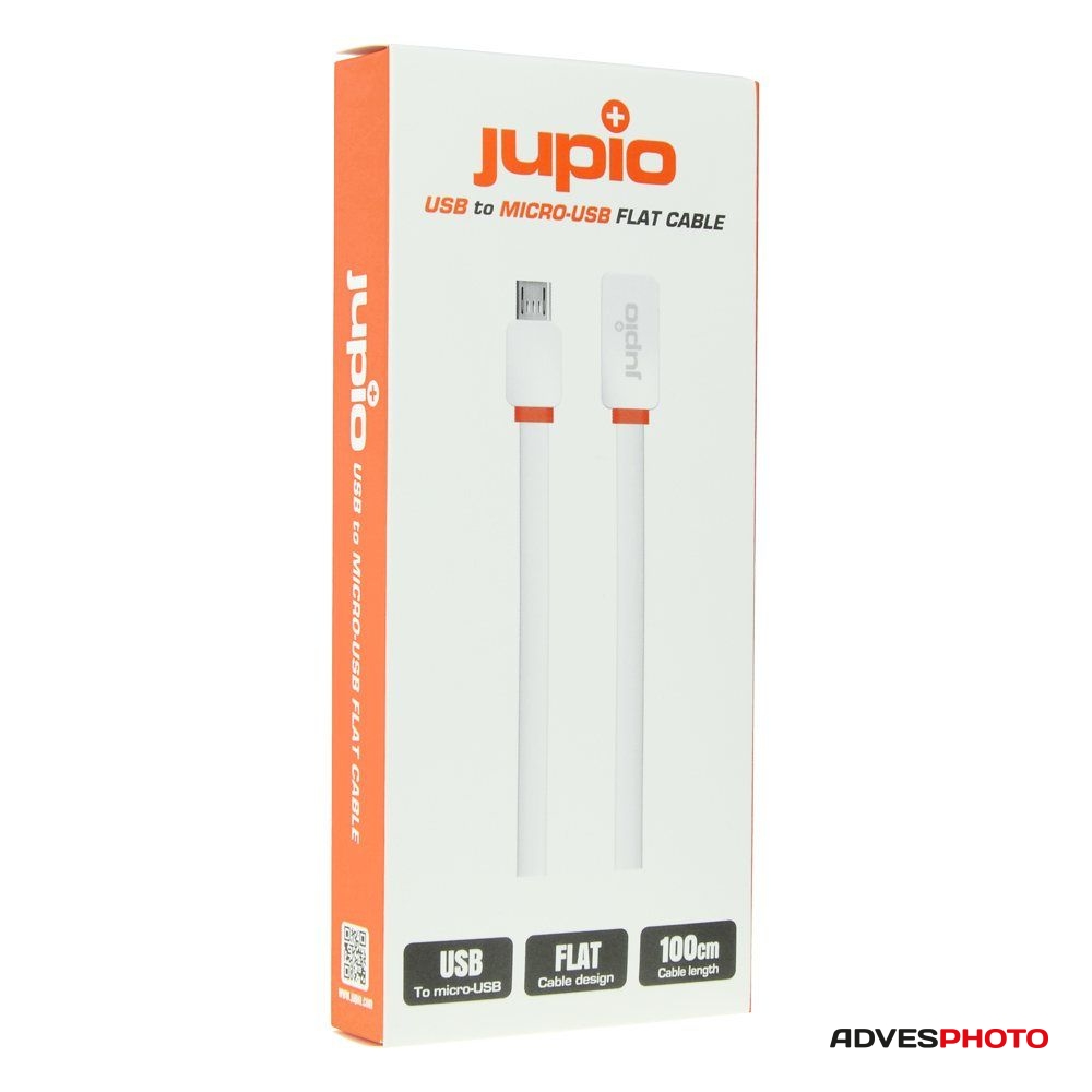 Jupio adat és töltőkábel USB - Mikro USB - 1 méter