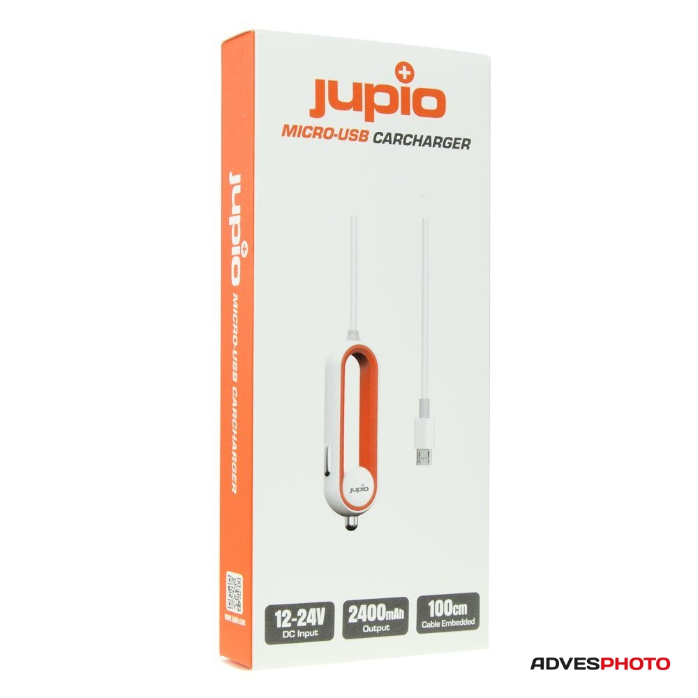 Jupio szivargyújtós töltő Mikro-USB készülékekhez