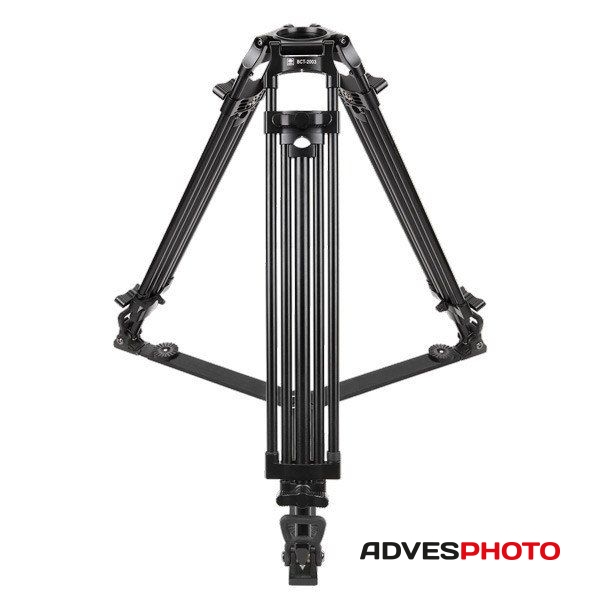 SIRUI BCT-2003 broadcasting tripod videóállvány alu, 75mm szintező kehely SIRUI BCT-2003 broadcasting tripod videóállvány alu, 75mm szintező kehely