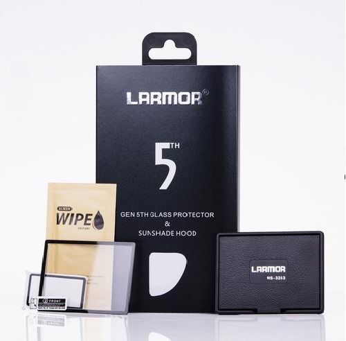 GGS Larmor LCD kijelzővédő napellenzővel Canon EOS 5D III/ 5Ds/ 5Dsr és Pentax 645Z/ K3 vázakhoz