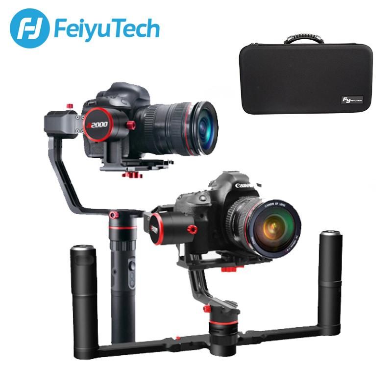 Feiyu-tech a2000 3 tengelyes dupla karos stabilizátor DSLR fényképezőgépekhez Feiyu-tech a2000 3 tengelyes dupla karos stabilizátor DSLR fényképezőgépekhez