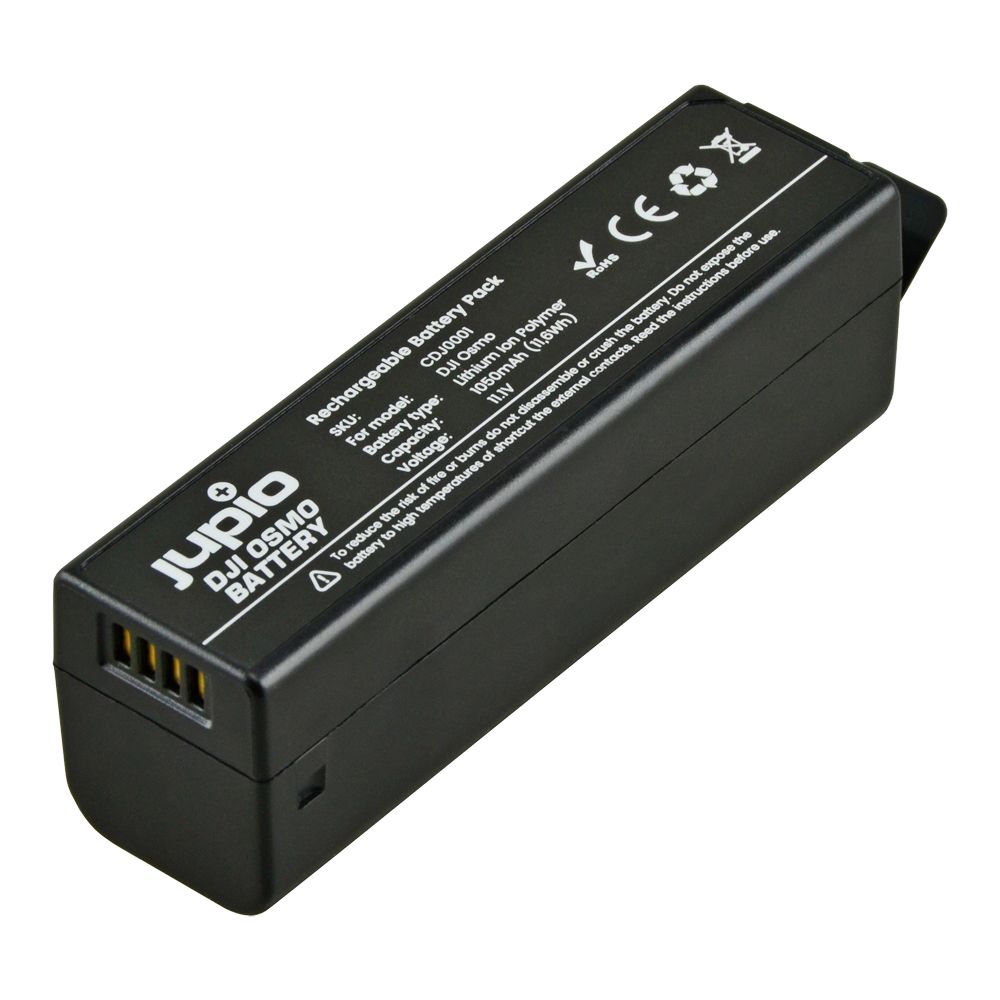 Jupio DJI Osmo HB01 akkumulátor - 1050mAh akciókamera akkumulátor