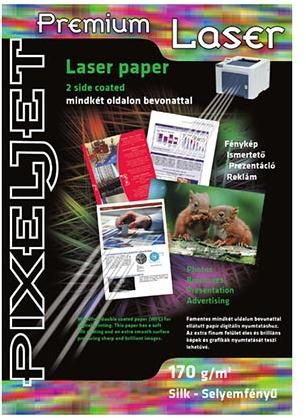 PixelJet Premium 170g/m2 selyemfényű fotópapír (A4)