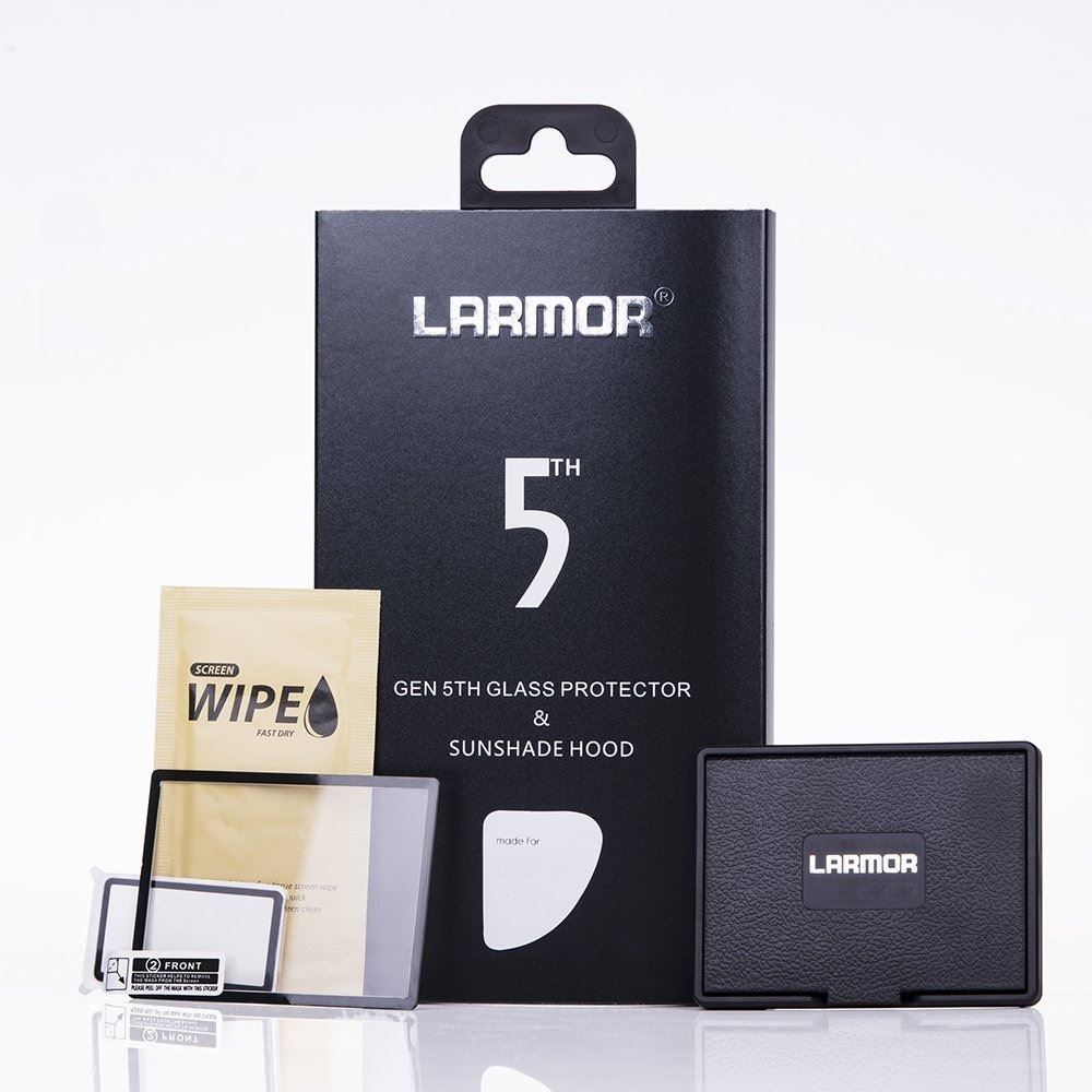 GGS Larmor LCD kijelzővédő napellenzővel Nikon D800/D800E vázakhoz