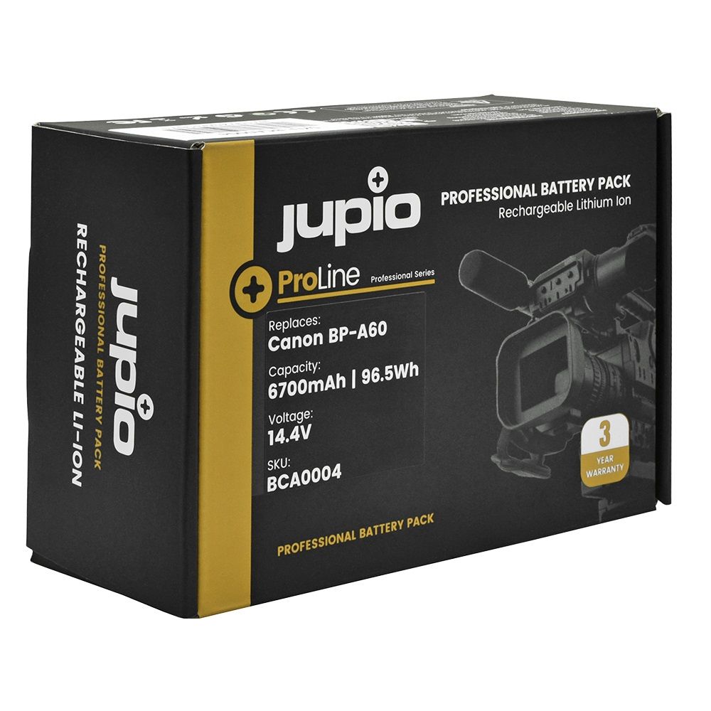Jupio Canon BP-A60 Proline videokamera akkumulátor