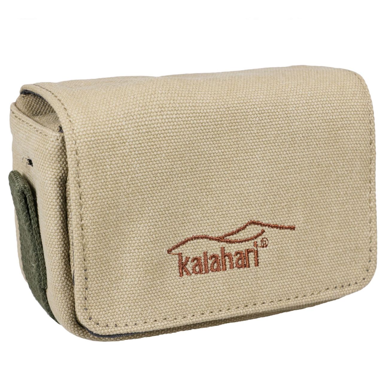 Kalahari GOBABIS K-9 vászon kompakt fényképezőgép tok, khaki