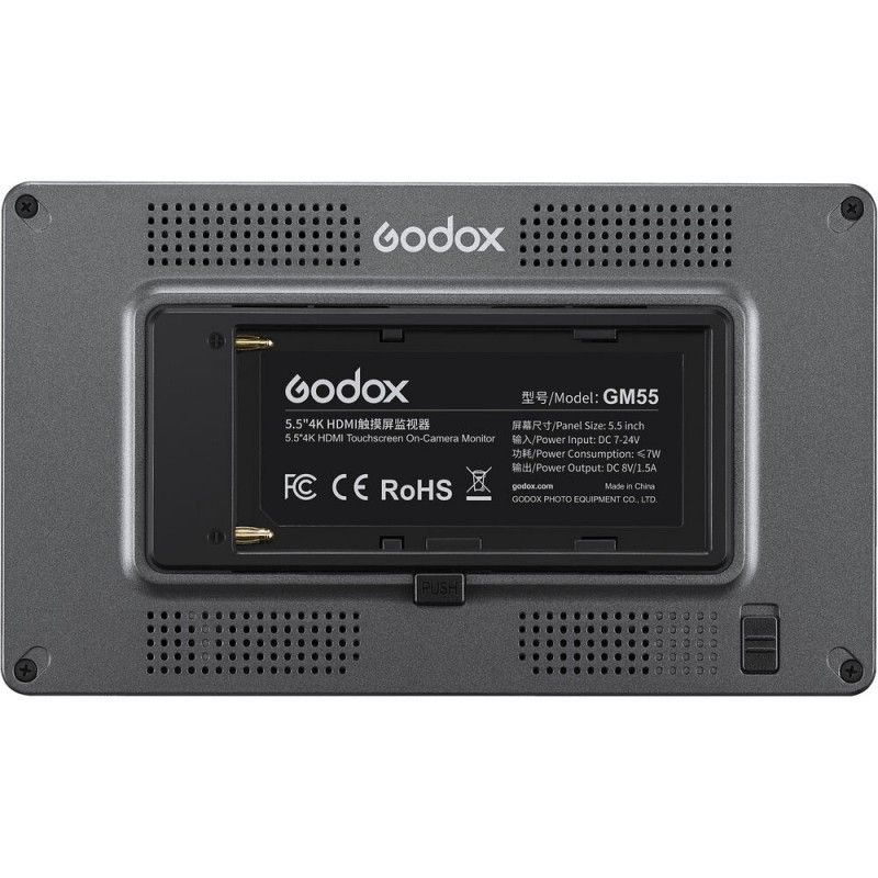 Godox 5,5" 4K érintőképernyős kontroll monitor (1920x1080)