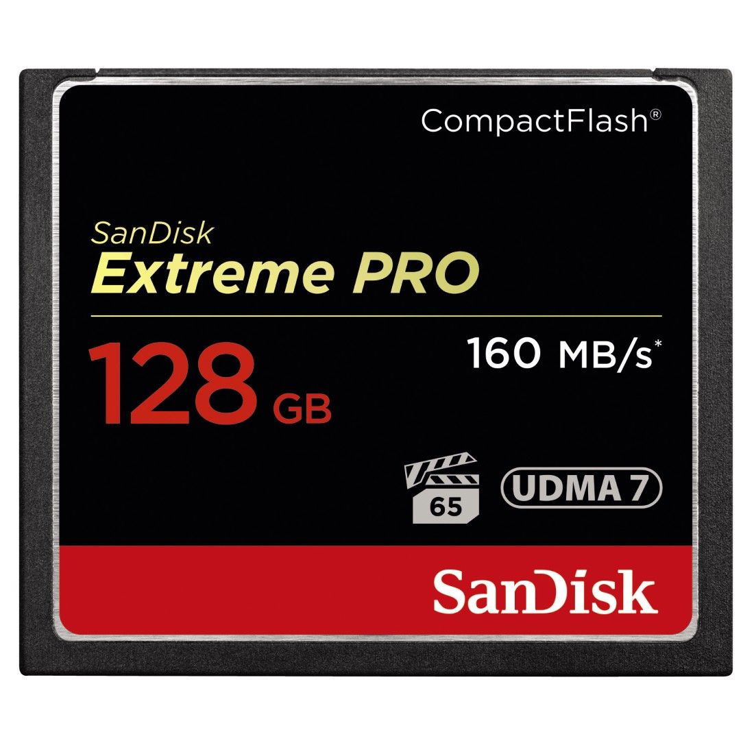 SanDisk Extreme Pro CompactFlash™ 128GB memóriakártya (160 MB/s sebesség)