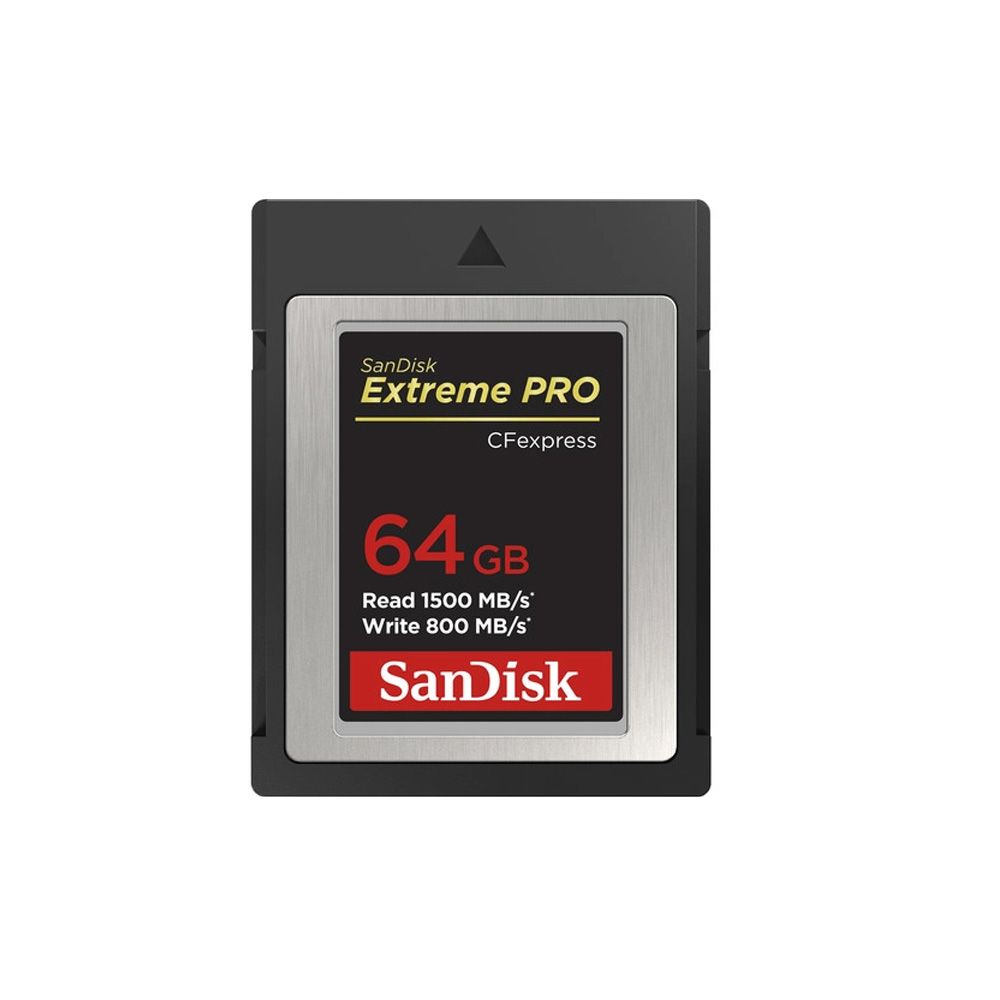SanDisk Extreme Pro CFExpress™ 64GB memóriakártya (1500/800 MB/s sebesség)
