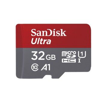 SanDisk microSDHC™ Mobile Ultra™ 32GB memóriakártya, + adapter, (120MB/s) class 10, A1