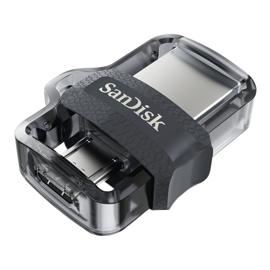 SanDisk Ultra Dual Drive m3.0 64GB Szürke & Ezüst (150MB/s olvasási sebesség)