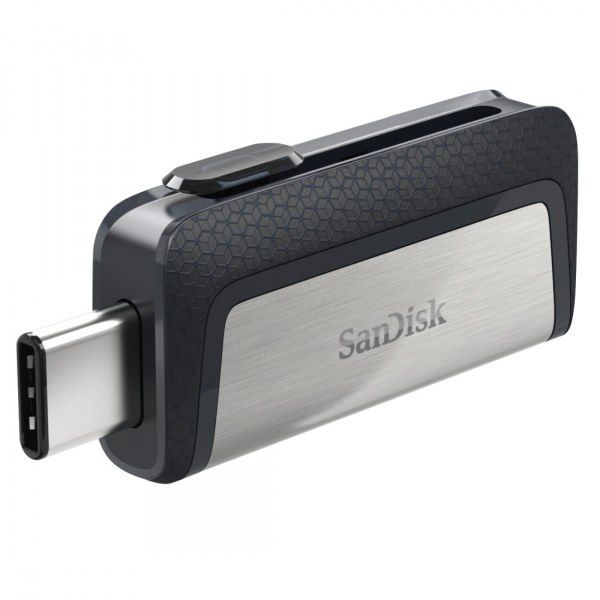 SanDisk Ultra® DUALTM USB 3.1 32GB + USB TYPE-C / Mobil memória, Android APP, 150 MB/s