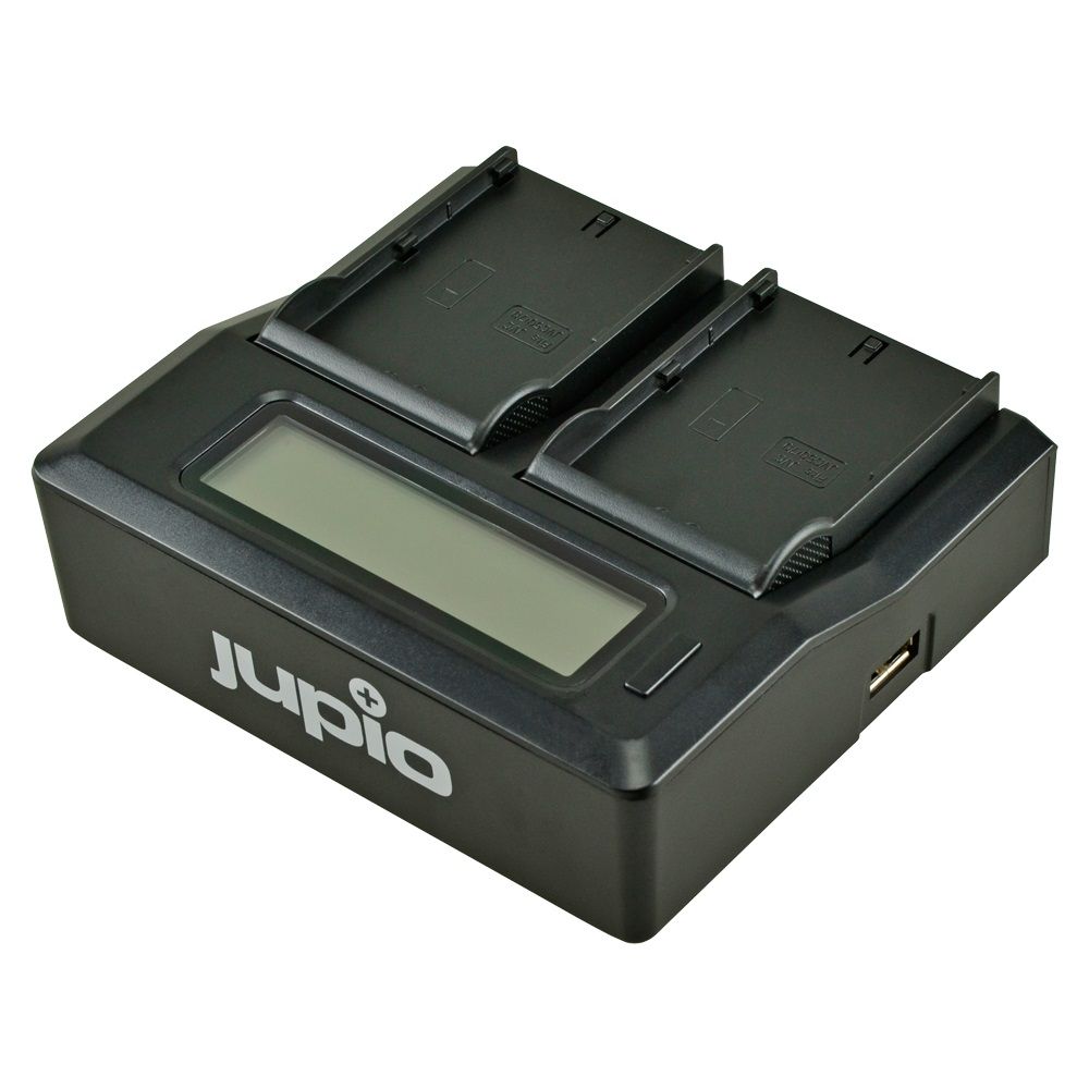 Jupio dupla akkumulátor töltő JVC SSL-JVC50 / SSL-JVC75