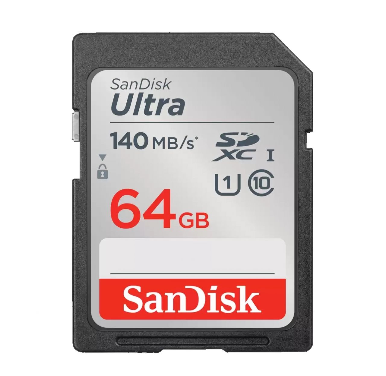 SanDisk SDXC™ Ultra™ 64GB memóriakártya (140 MB/s seb.) UHS-1, class 10