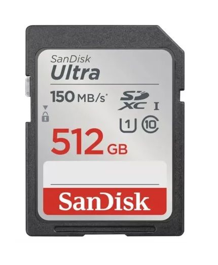 SanDisk SDXC™ Ultra™ memóriakártya (140 MB/s seb.) UHS-1, class 10