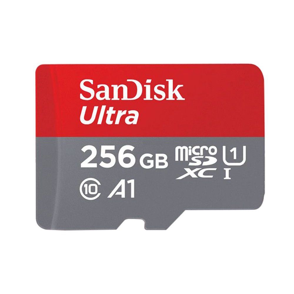 SanDisk microSDXC™ Mobile Ultra™ 256GB memóriakártya, + adapter, (150MB/s) class 10, A1 + Android APP
