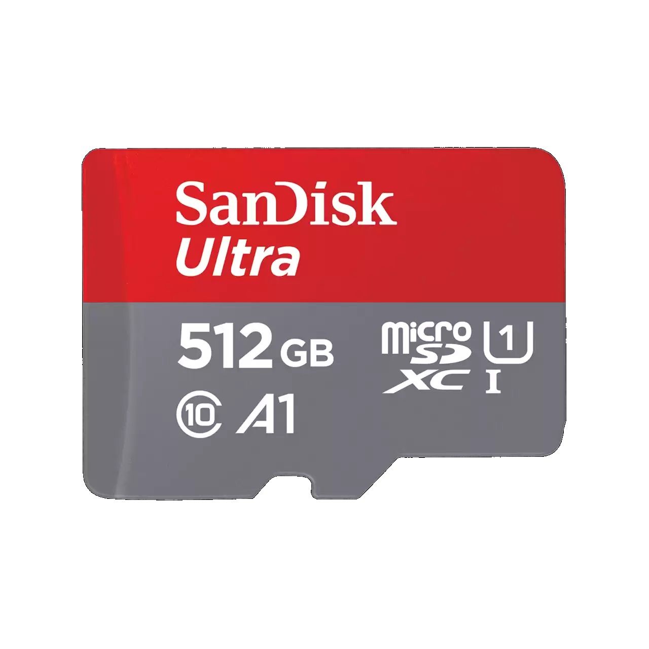 SanDisk microSDXC™ Mobile Ultra™ 512GB memóriakártya, + adapter, (150MB/s) class 10, A1 + Android APP