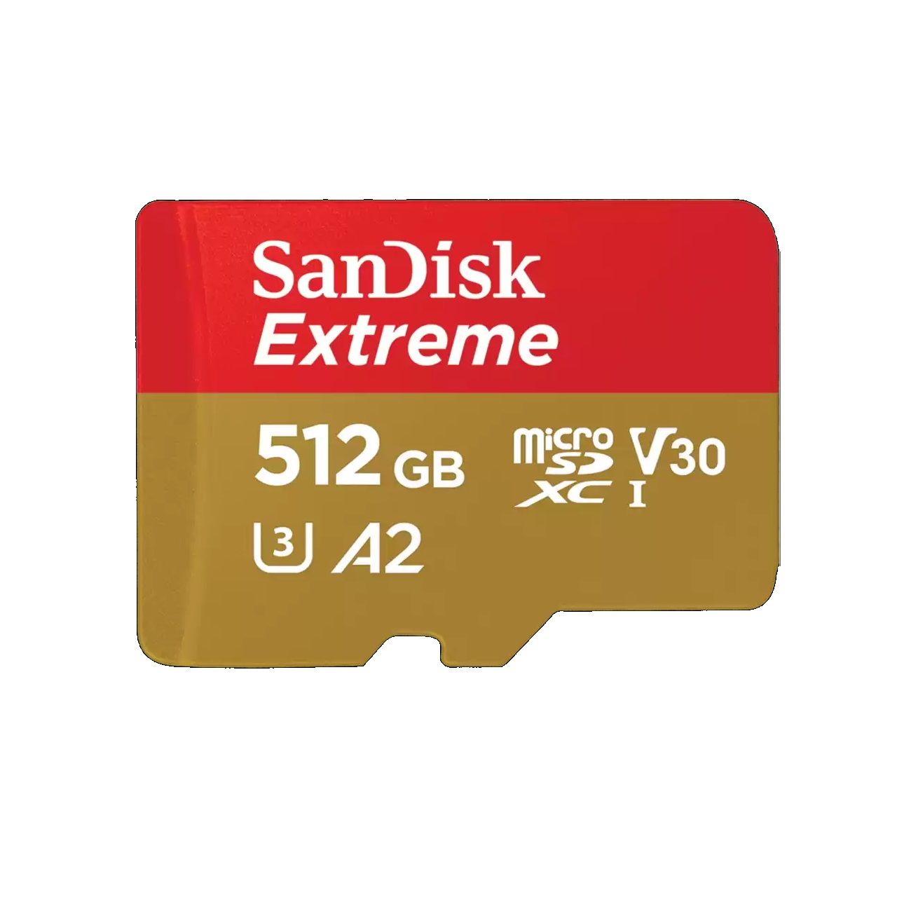 SanDisk microSDXC™ Mobile Extreme™ 512GB memóriakártya + adapter, (olvasási seb.: 190 MB/s, & írási seb.: 130 MB/s), UHS-I, V30, A2, C10, U3 + Rescue Pro Deluxe