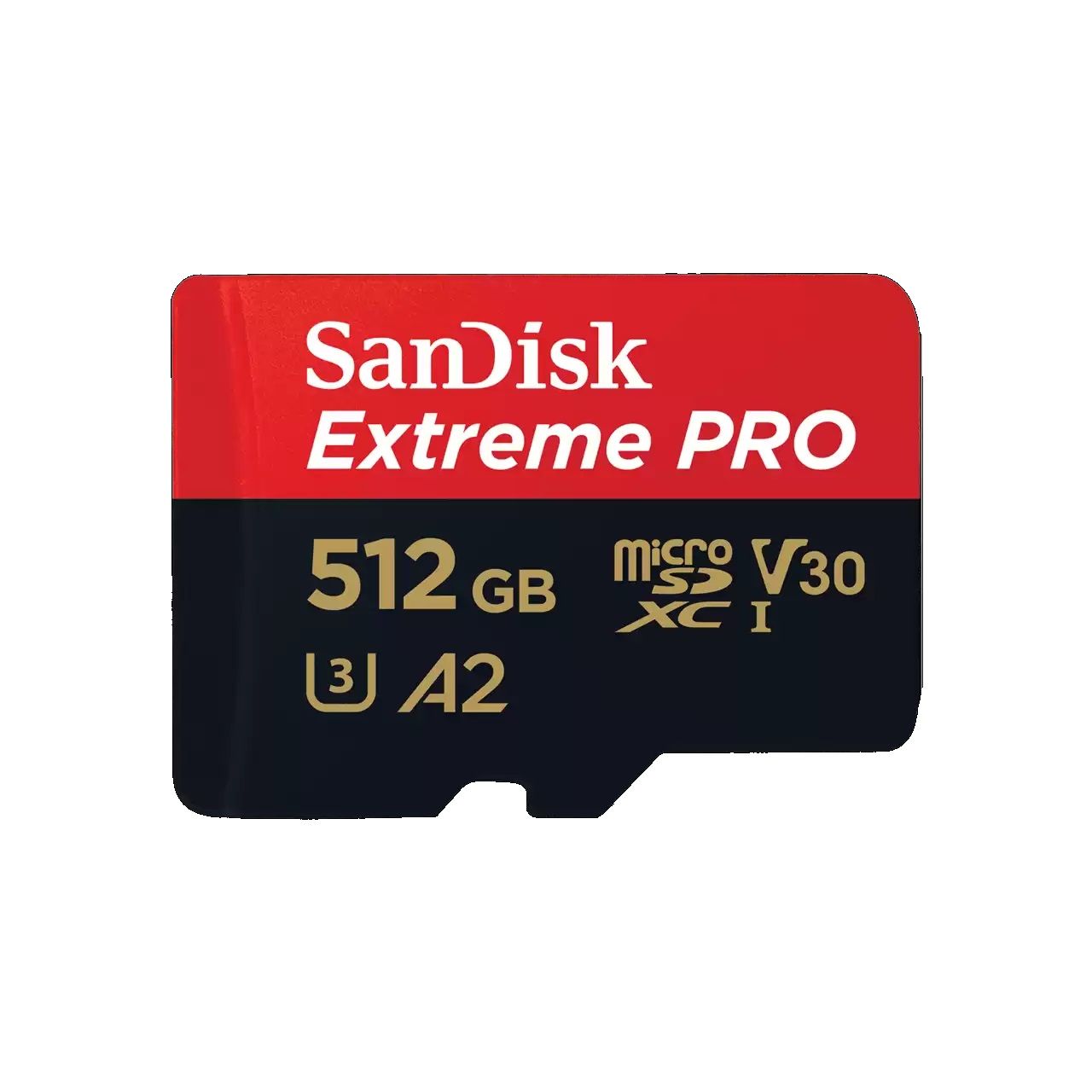 SanDisk microSDXC™ Mobile Extreme PRO™ 512GB memóriakártya, + adapter, (olvasási seb.: 200MB/s, írási seb.: 140MB/s) UHS-I, V30, A2, C10, U3 + Rescue Pro Deluxe