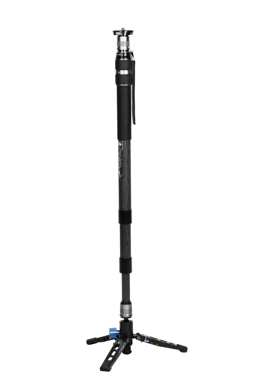 SIRUI SVM-145 egylépeses magasságállítású carbon monopod 3 lábú állványtalppal