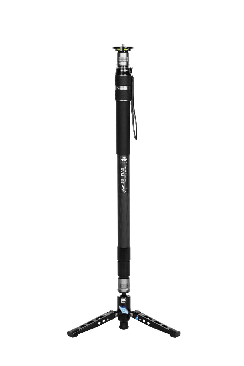 SIRUI SVM-165 egylépeses magasságállítású carbon monopod 3 lábú állványtalppal