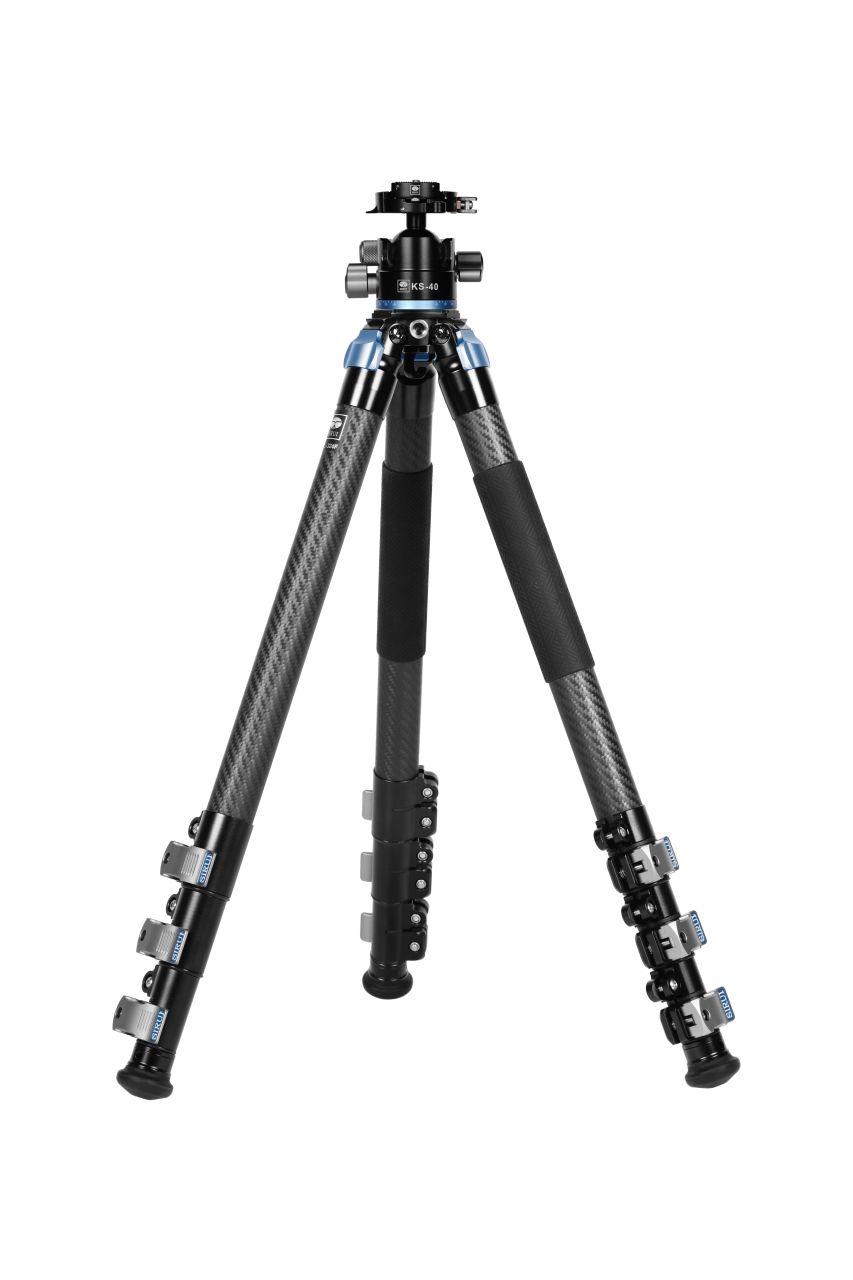 Sirui L-324F Landscape carbon tripod - utazásra tervezve + KS-40 gömbfejjel