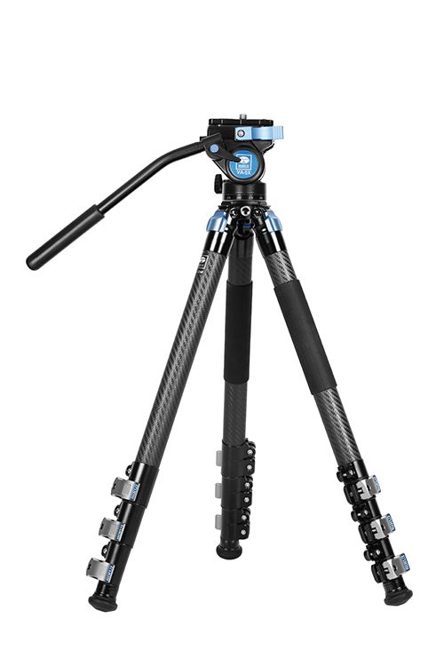 Sirui L-324F Landscape carbon tripod - utazásra tervezve + VA-5X videó fejjel