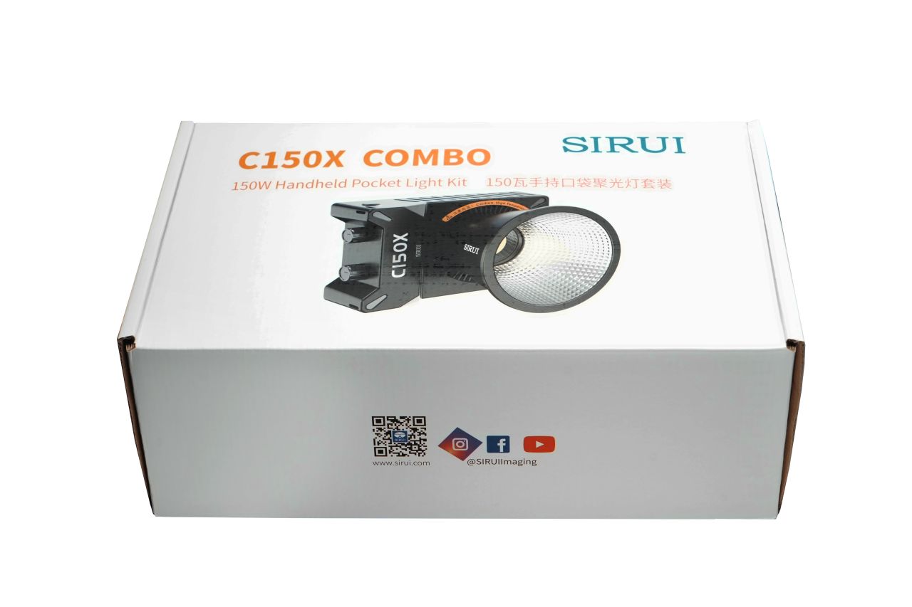 Sirui C150X COMBO kompakt kézi LED videófény szett