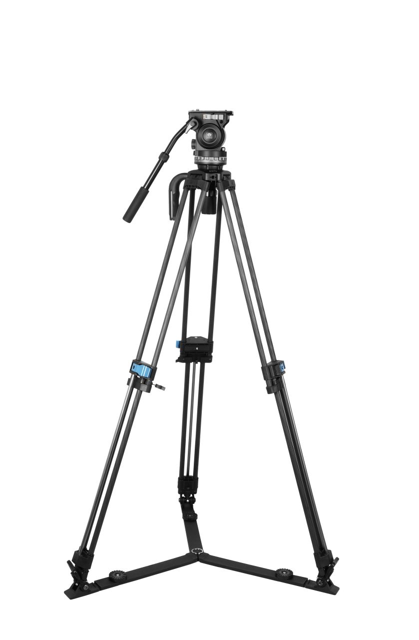 SIRUI Rapid SQ75 egylépeses magasságállítású tripod VHS10 fluid videófejjel