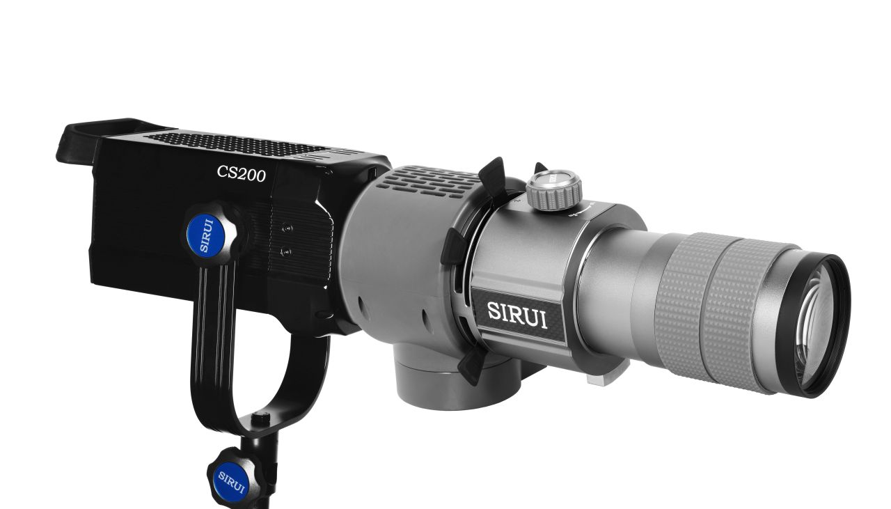 SIRUI P1836A 18~36° Zoom vetítő objektív és CS200B Bi-color LED lámpa szett