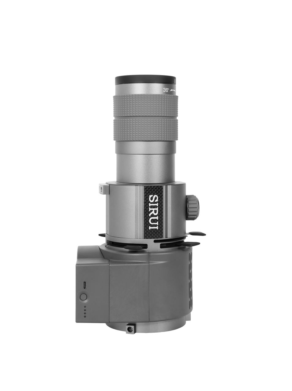 SIRUI P1836A 18~36° Zoom vetítő objektív és CS200B Bi-color LED lámpa szett