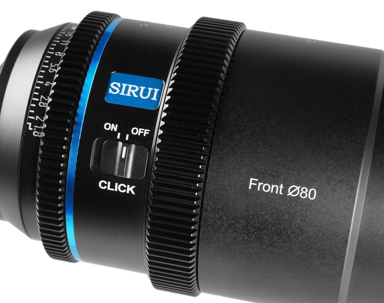 SIRUI 40mm T1.8 1.33X S35 AF Anamorf objektív (MFT, kék becsillanás)