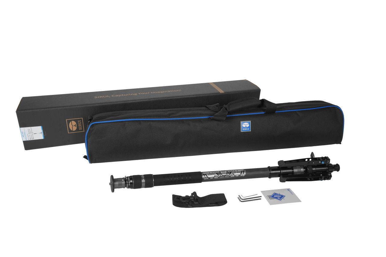 SIRUI SVM-165P Rapid System Moduláris carbon monopod egylépéses magasságállítással, állványszélesítővel és pedállal SIRUI SVM-165P Rapid System Moduláris carbon monopod egylépéses magasságállítással, állványszélesítővel és pedállal