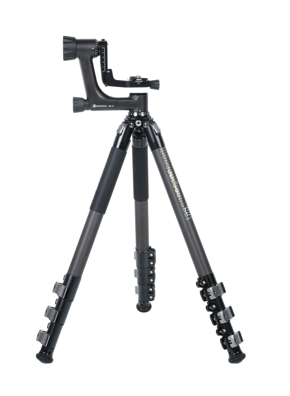 SIRUI SP324+BH-10 Sportich Karbon Tripod Flip Lock Rögzítéssel és BH-10 Gimbal Fejjel SIRUI SP324+BH-10 Sportich Karbon Tripod Flip Lock Rögzítéssel és BH-10 Gimbal Fejjel