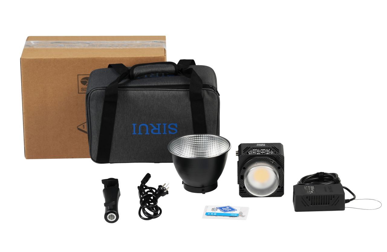 SIRUI C300X Mini Bi-Color LED folyamatos fényű lámpa – 300W Reflektorral, fogantyúval, hordtáskával és applikációs vezérléssel SIRUI C300X Mini Bi-Color LED folyamatos fényű lámpa – 300W Reflektorral, fogantyúval, hordtáskával és applikációs vezérléssel
