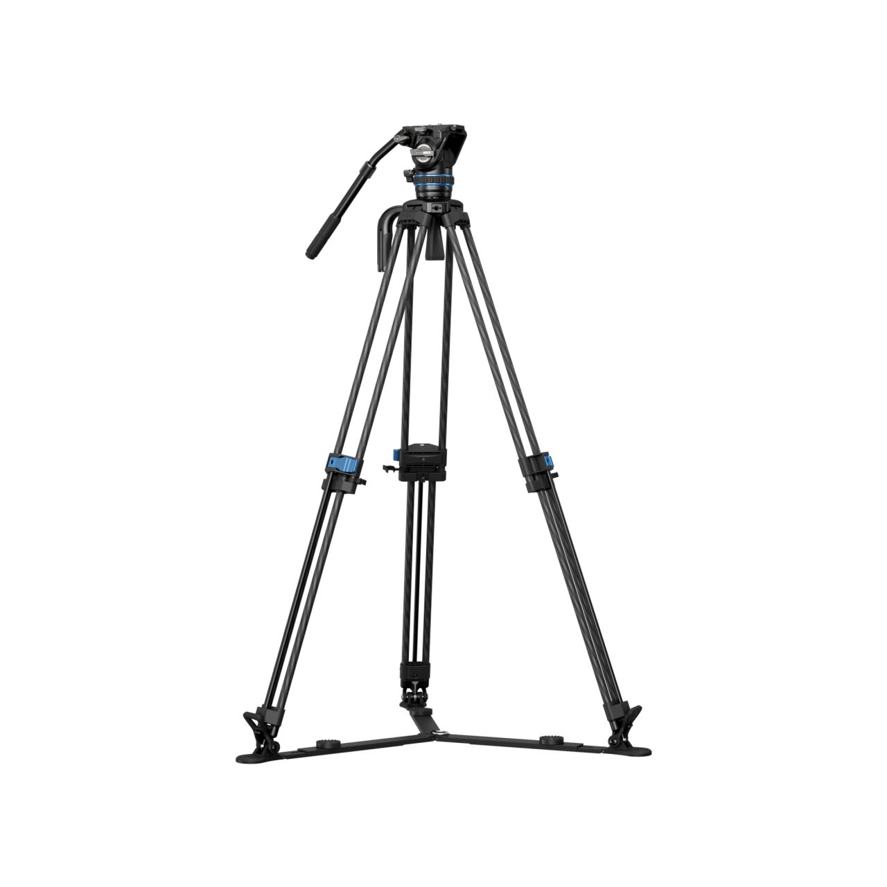 SIRUI SQ75 Nehéz Teherbírású Szénszálas Rapid-Rendszerű Videós Állvány S5 Fluid Fejjel SIRUI SQ75 Nehéz Teherbírású Szénszálas Rapid-Rendszerű Videós Állvány S5 Fluid Fejjel