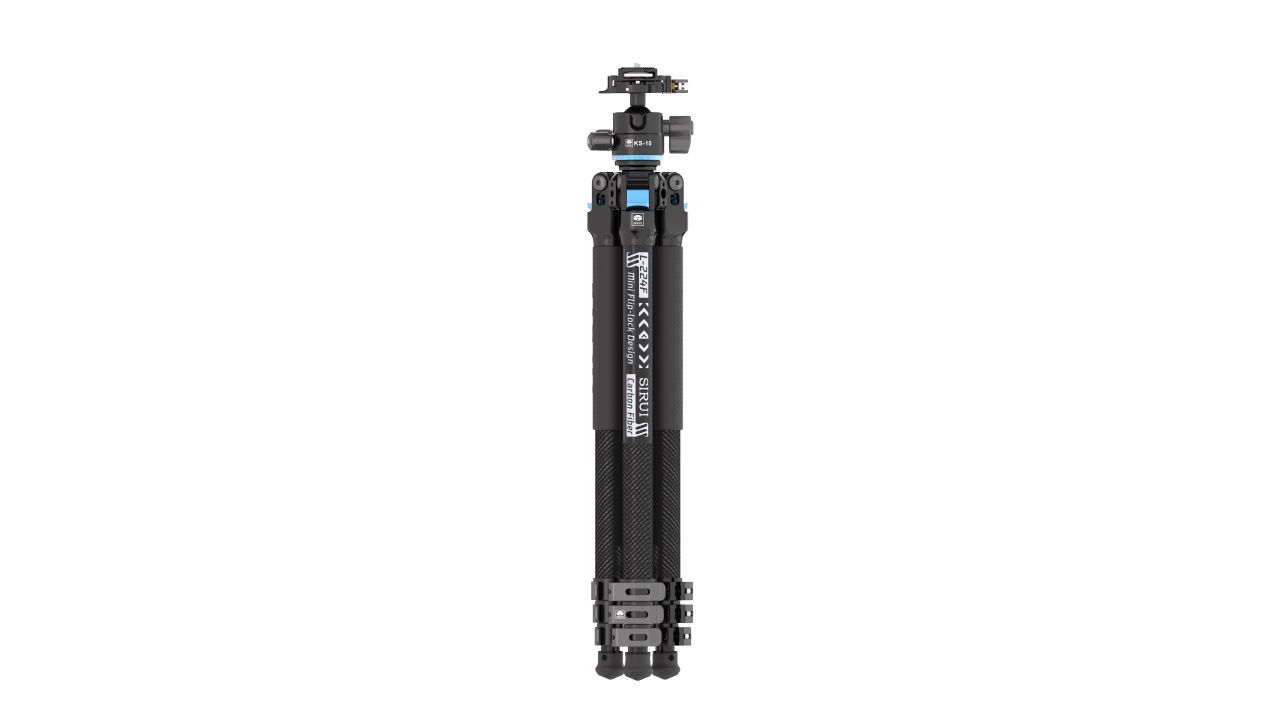Sirui L-224F karbon szálas videós állvány szett KS-10 fejjel – Mini Flip Lock zárral Sirui L-224F karbon szálas videós állvány szett KS-10 fejjel – Mini Flip Lock zárral
