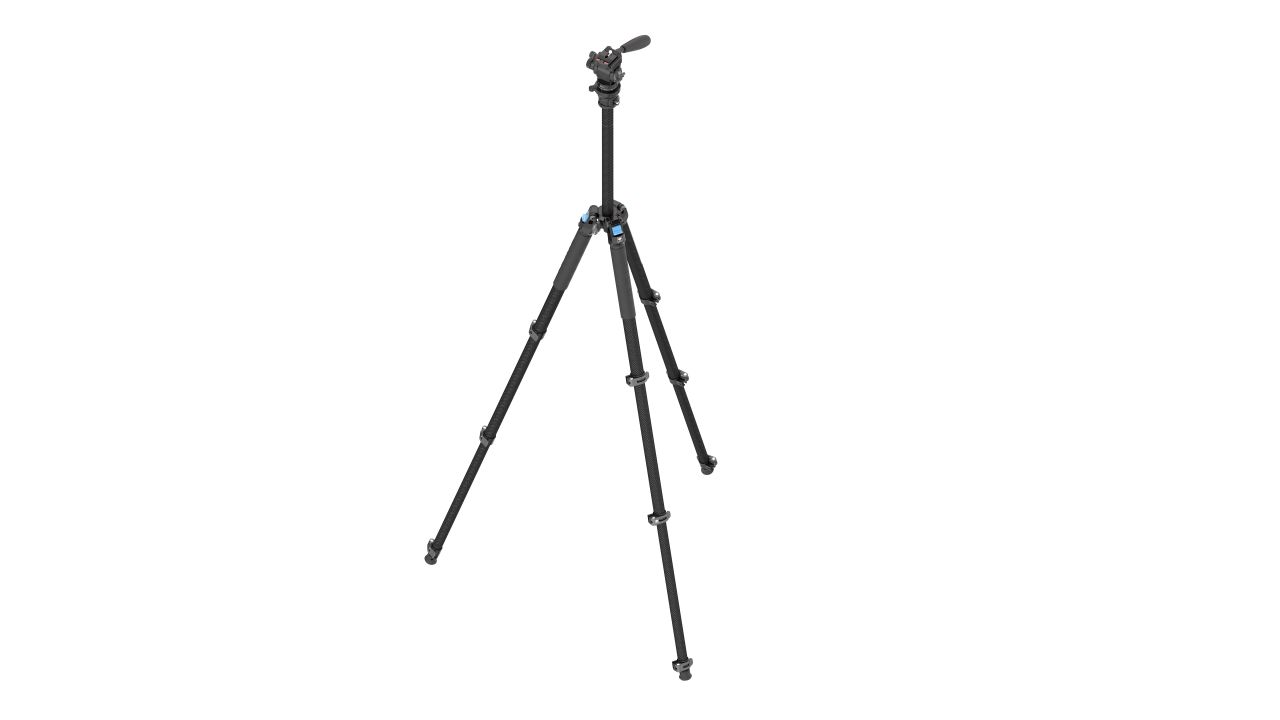 Sirui L-224FL karbon szálas videós állvány szett KV-5 fejjel – Mini Flip Lock zárral Sirui L-224FL karbon szálas videós állvány szett KV-5 fejjel – Mini Flip Lock zárral