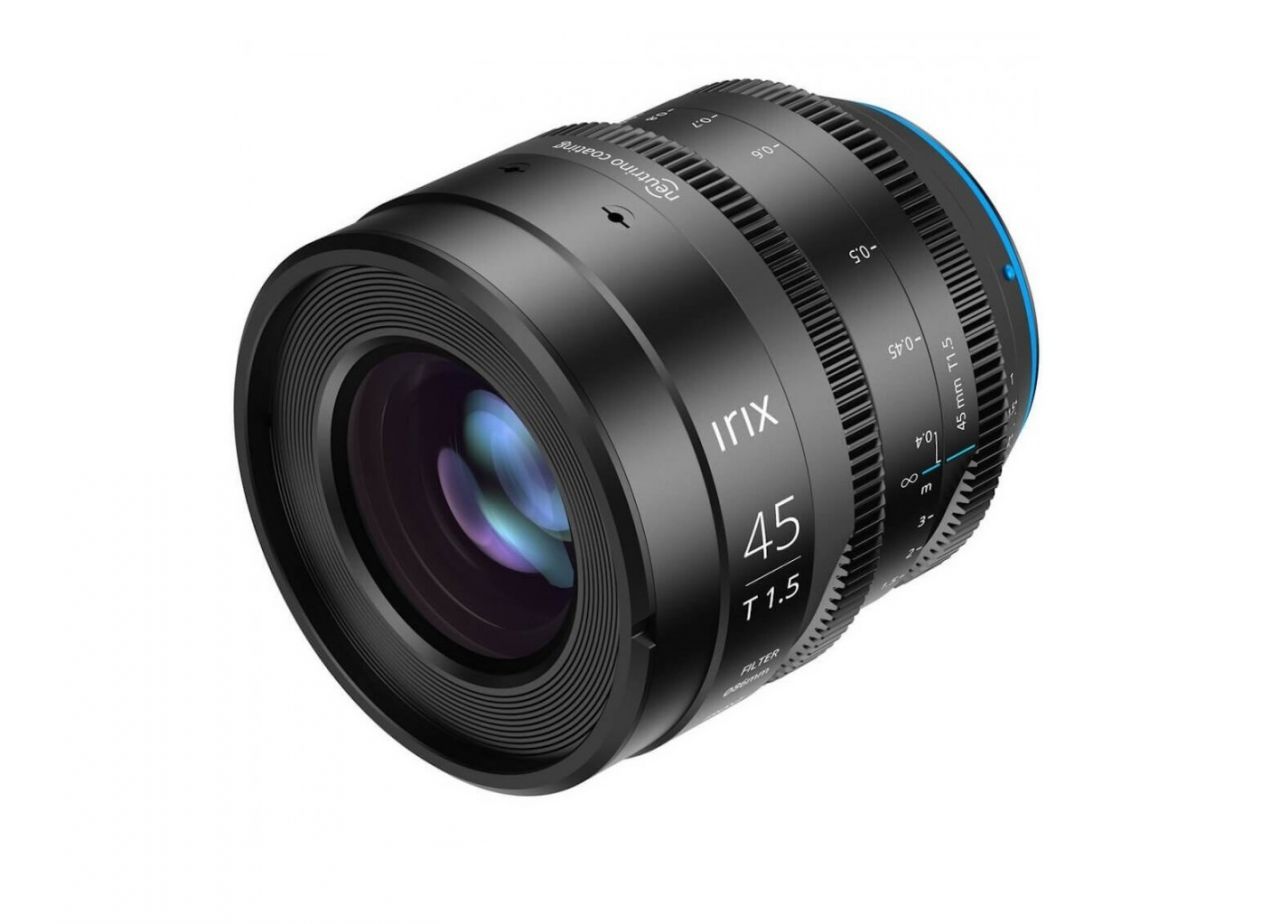 Irix Cine Lens 45mm T/1.5 Canon EF - alap objektív -Bemutató darab Irix Cine Lens 45mm T/1.5 Canon EF - alap objektív -Bemutató darab