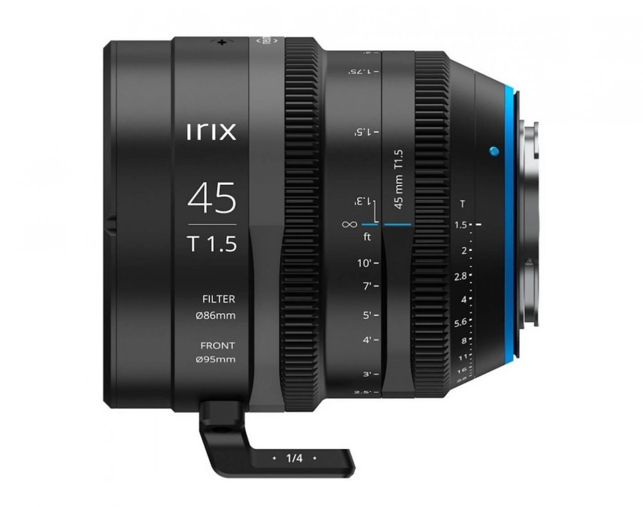 Irix Cine Lens 45mm T/1.5 Canon EF - alap objektív -Bemutató darab Irix Cine Lens 45mm T/1.5 Canon EF - alap objektív -Bemutató darab