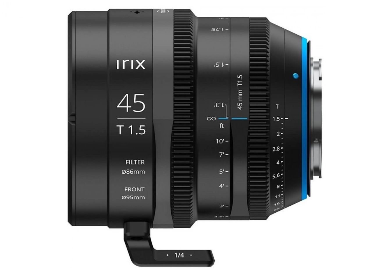 Irix Cine Lens 45mm T/1.5 Sony E - alap objektív - Bemutató darab Irix Cine Lens 45mm T/1.5 Sony E - alap objektív - Bemutató darab