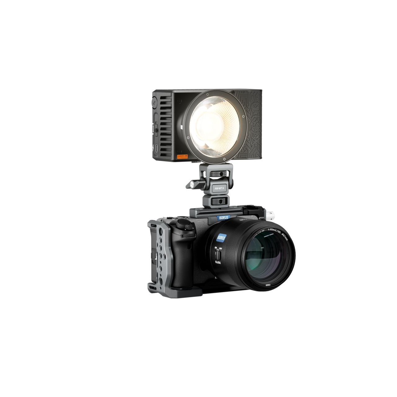 SIRUI C60X 60W kézi zseblámpa – hordozható COB LED videólámpa beépített akkumulátorral SIRUI C60X 60W kézi zseblámpa – hordozható COB LED videólámpa beépített akkumulátorral