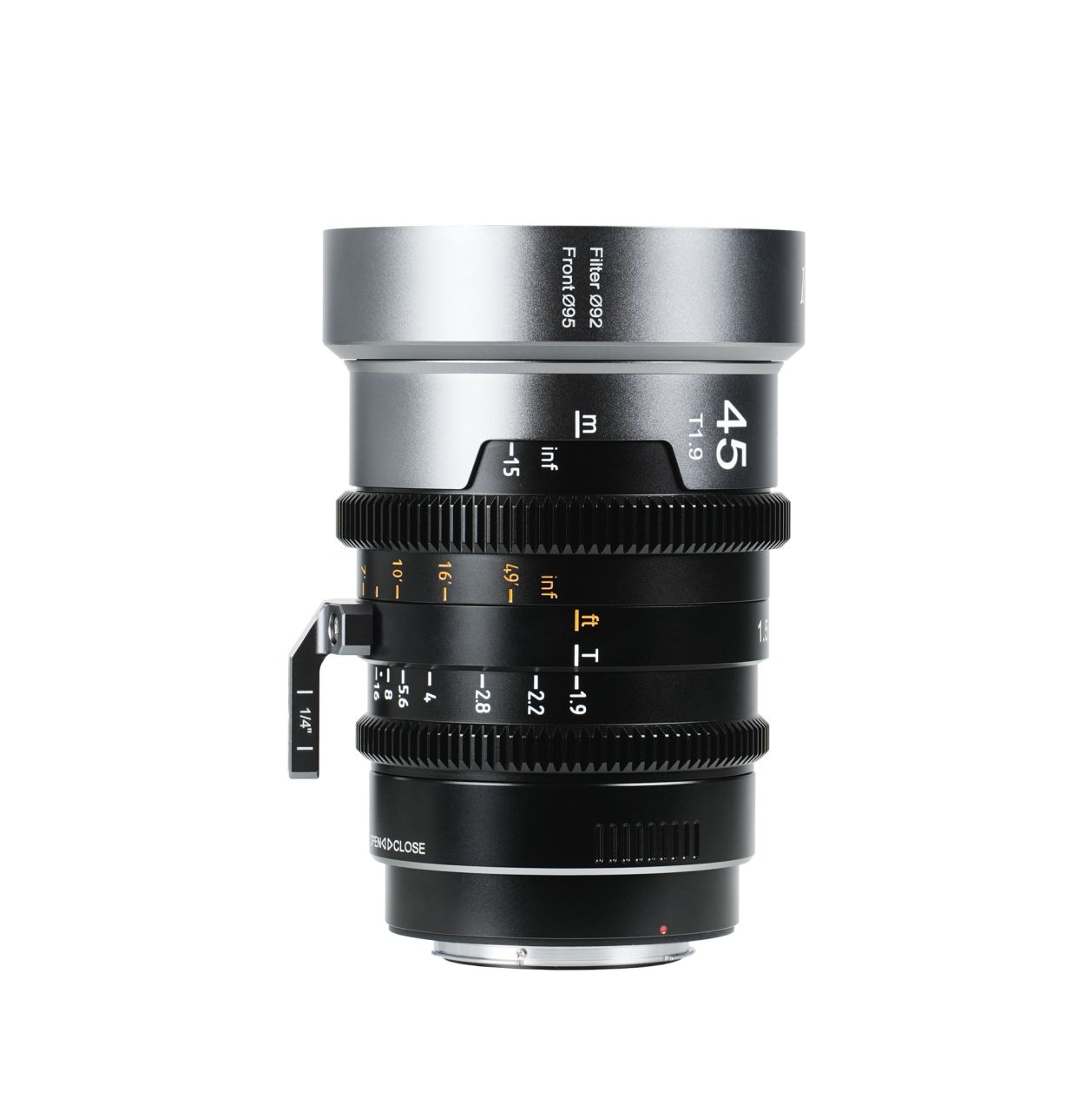 SIRUI IronStar T1.9 1.5X Anamorf Full Frame Cine Objektív 45mm (Semleges Becsillanás) SIRUI IronStar T1.9 1.5X Anamorf Full Frame Cine Objektív 45mm (Semleges Becsillanás)